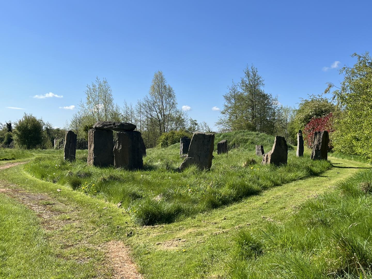 Our Mini Stonehenge